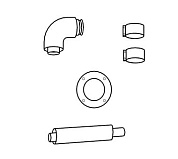 Vaillant Комплект д/подкл.концен.системы к дымох.
