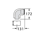 Vaillant Отвод 87, 60/100 РР